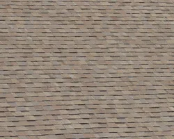 Close-up of asphalt shingles on a residential roof